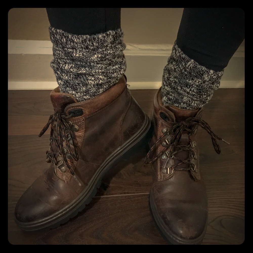 Timberland retro leather hiking boots